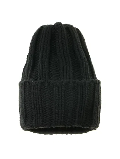 Inverni Black Cashmere Beanie