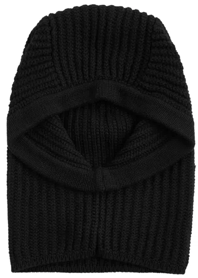 Inverni Cashmere Balaclava In Black