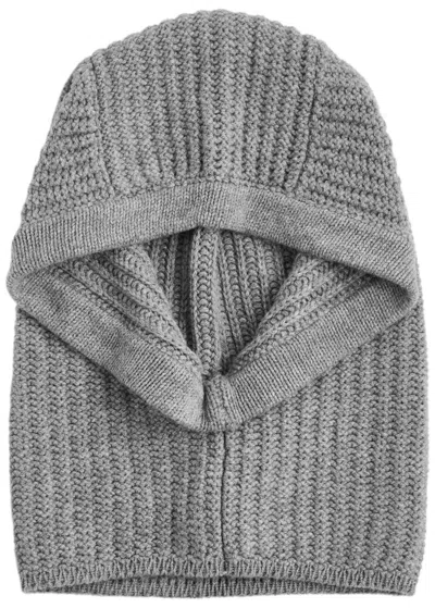 Inverni Cashmere Balaclava In Light Grey