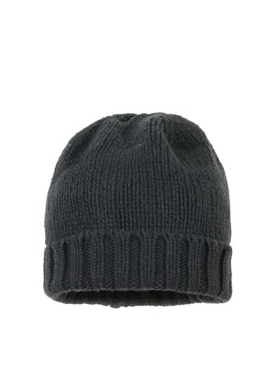 Inverni Cashmere Hat In Black Colour