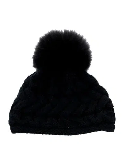Pre-owned Inverni Rib Knit Beanie In Blue