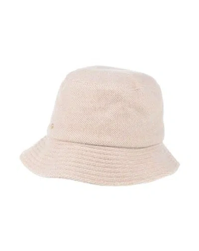 Inverni Woman Hat Beige Size Onesize Wool, Cashmere, Polyester In Neutral