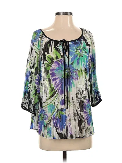 Pre-owned Investments 3/4 Sleeve Blouse