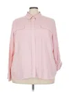 Investments 3/4 Sleeve Blouse In Pink