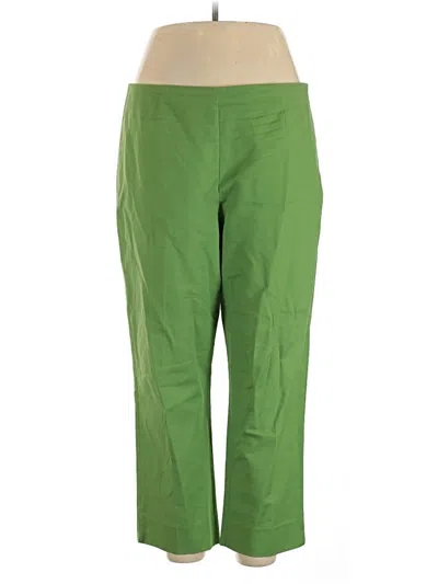 Pre-owned Investments Active Pants In Green