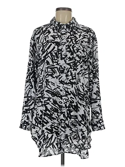 Pre-owned Investments Casual Dress In Silver