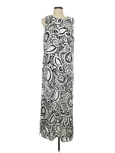 Pre-owned Investments Casual Dress In Silver