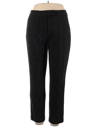 Pre-owned Investments Casual Pants In Black