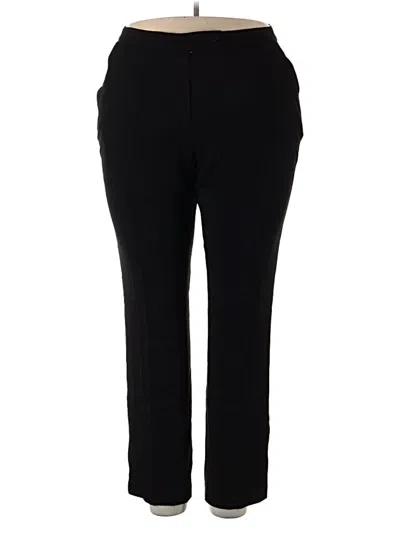 Pre-owned Investments Casual Pants In Black