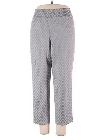 Pre-owned Investments Casual Pants In Gray
