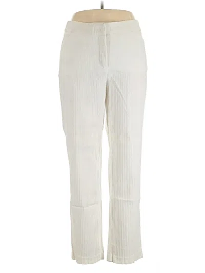 Pre-owned Investments Casual Pants In Ivory