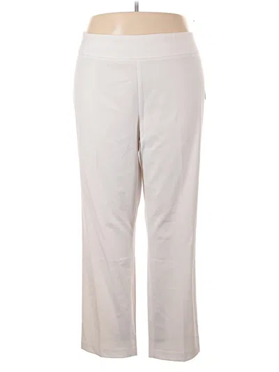 Pre-owned Investments Casual Pants In Ivory