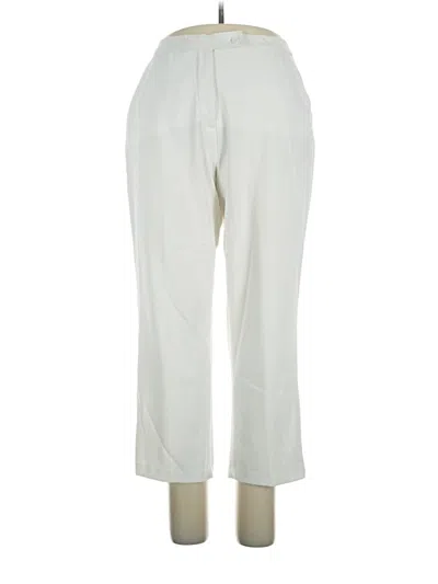 Pre-owned Investments Casual Pants In Ivory