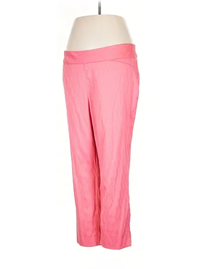 Pre-owned Investments Casual Pants In Pink