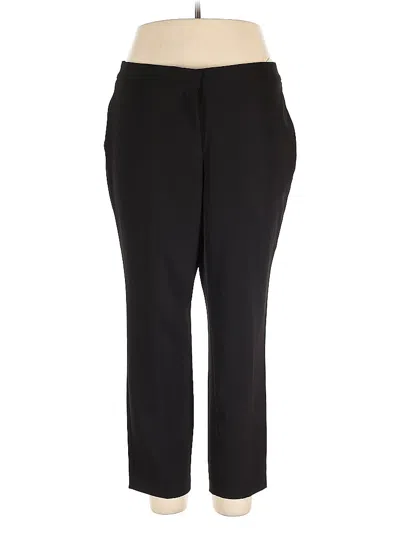 Pre-owned Investments Dress Pants In Black