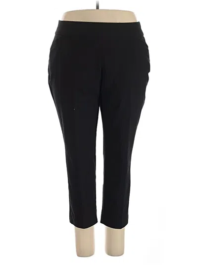 Pre-owned Investments Dress Pants In Black