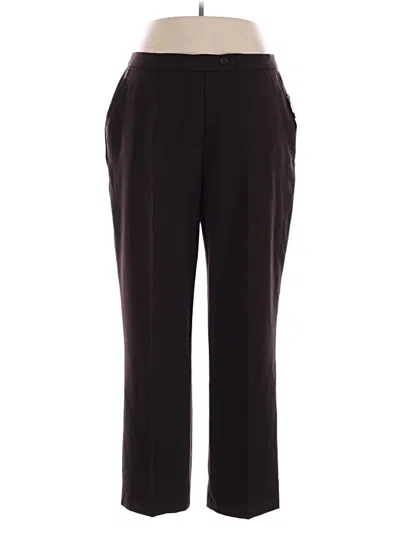 Pre-owned Investments Dress Pants In Black