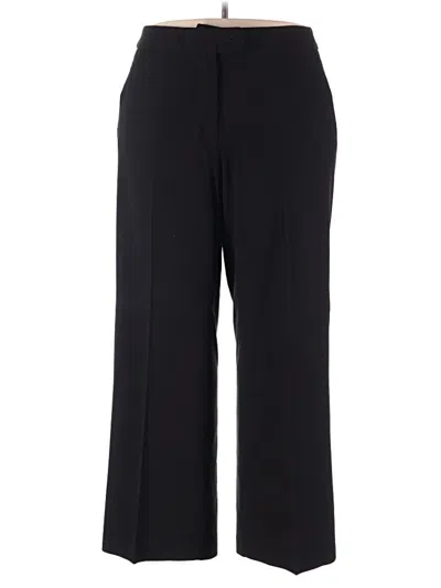 Pre-owned Investments Dress Pants In Black
