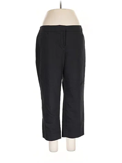 Pre-owned Investments Dress Pants In Black