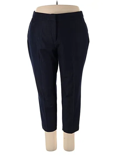 Pre-owned Investments Dress Pants In Blue