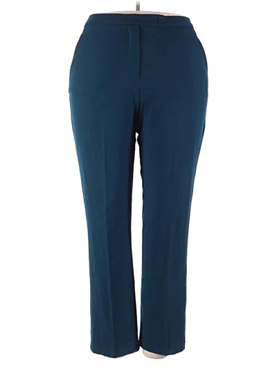 Pre-owned Investments Dress Pants In Blue