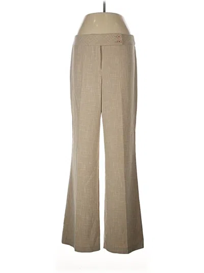 Pre-owned Investments Dress Pants In Brown