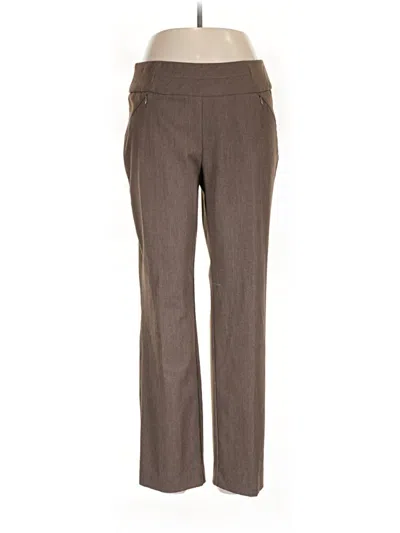 Pre-owned Investments Dress Pants In Brown