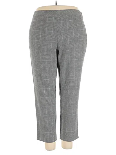 Pre-owned Investments Dress Pants In Gray