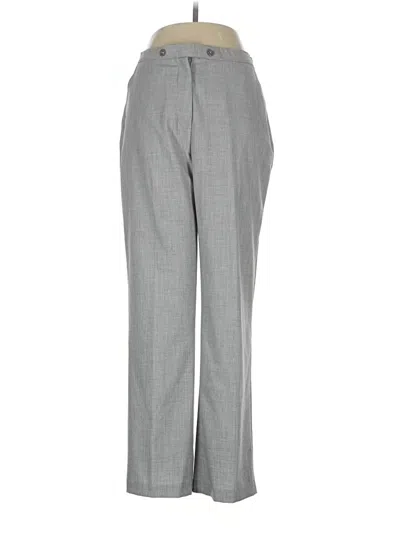 Pre-owned Investments Dress Pants In Gray