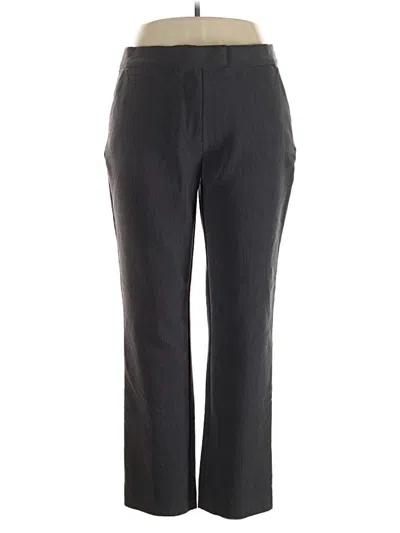 Pre-owned Investments Dress Pants In Gray