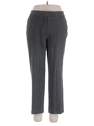 Pre-owned Investments Dress Pants In Gray