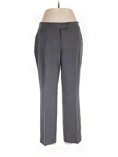 Pre-owned Investments Dress Pants In Gray