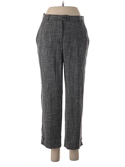 Pre-owned Investments Dress Pants In Gray