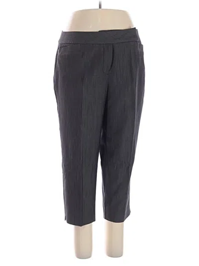 Pre-owned Investments Dress Pants In Gray