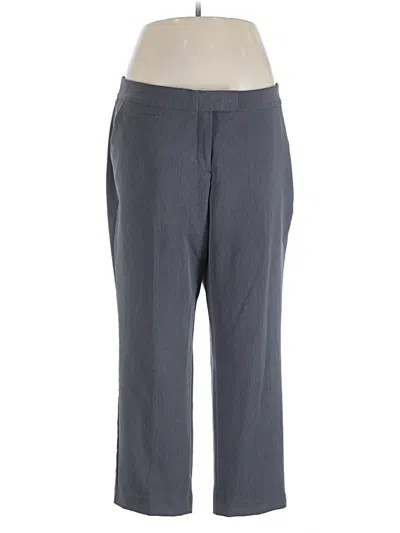 Pre-owned Investments Dress Pants In Gray