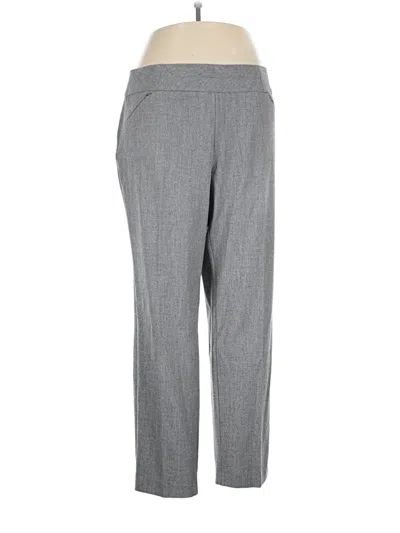 Pre-owned Investments Dress Pants In Gray