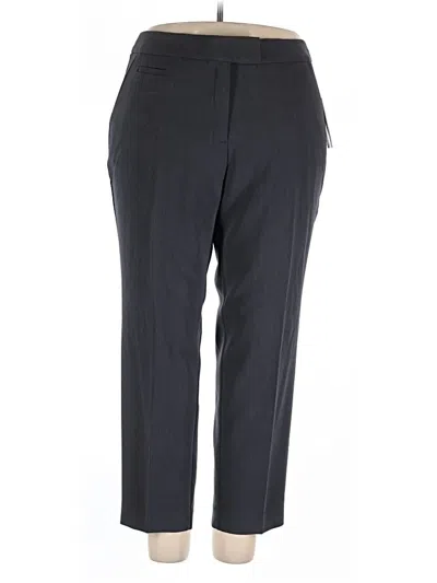 Pre-owned Investments Dress Pants In Gray