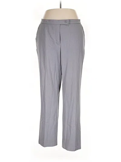 Pre-owned Investments Dress Pants In Gray