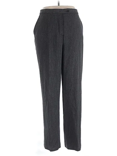 Pre-owned Investments Dress Pants In Gray
