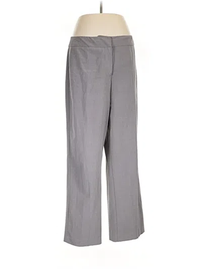 Pre-owned Investments Dress Pants In Gray