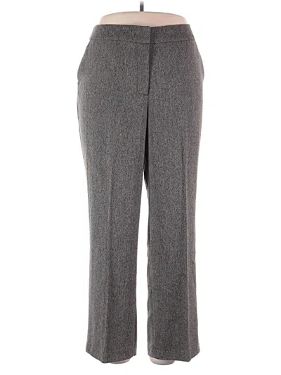 Pre-owned Investments Dress Pants In Gray