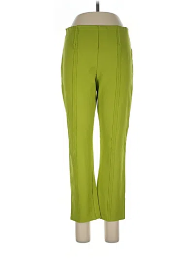 Pre-owned Investments Dress Pants In Green