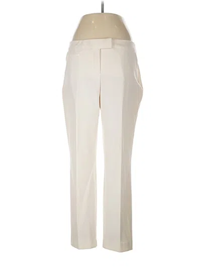 Pre-owned Investments Dress Pants In Ivory