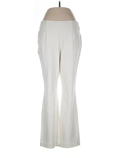 Pre-owned Investments Dress Pants In Ivory