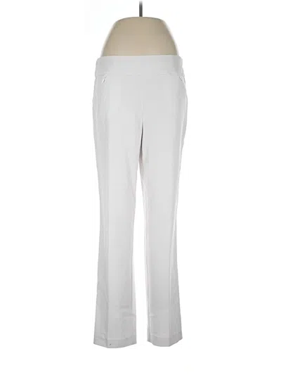 Pre-owned Investments Dress Pants In Ivory