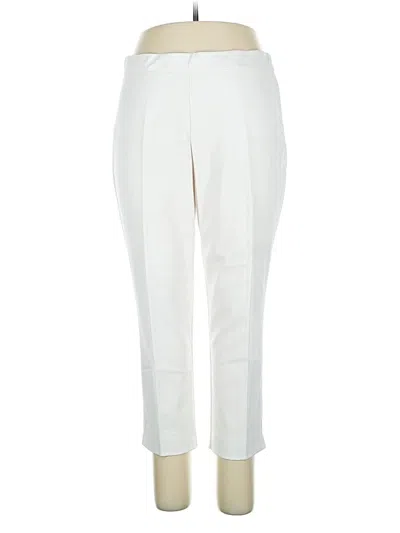 Pre-owned Investments Dress Pants In White