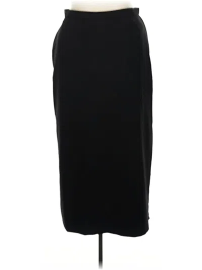 Pre-owned Investments Formal Skirt In Black