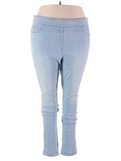 Pre-owned Investments Jeggings In Blue