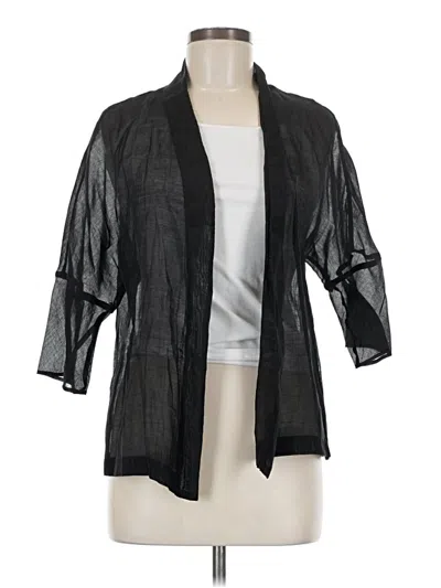 Pre-owned Investments Kimono In Black