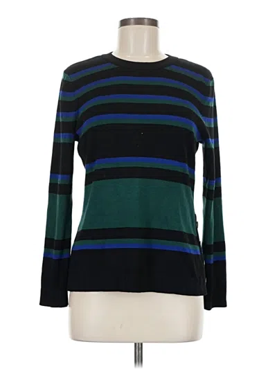 Pre-owned Investments Pullover Sweater In Blue